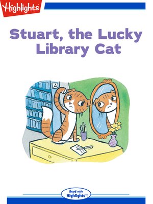 cover image of Stuart The Lucky Library Cat